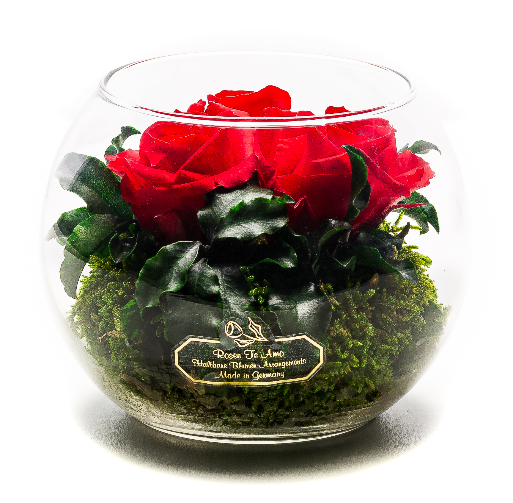 Konservierter Rosenstrauß Rot – Muttertag Geschenk